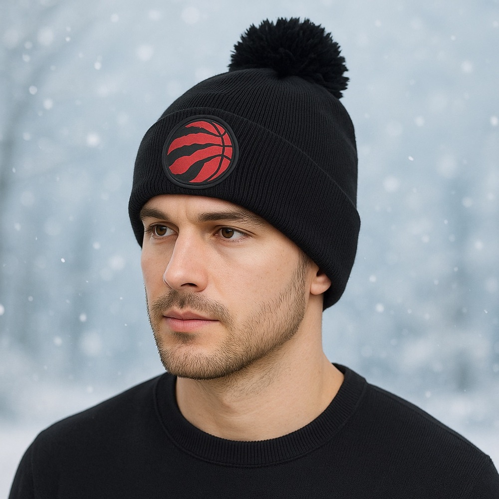Toronto Raptors NBA Coors Light Unisex Toque Hat Winter Black One Size